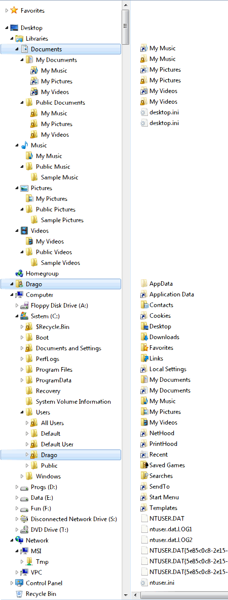 Libraries and folders   Libraries and folders